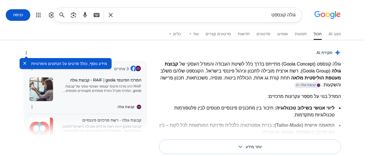 גולה קונספט